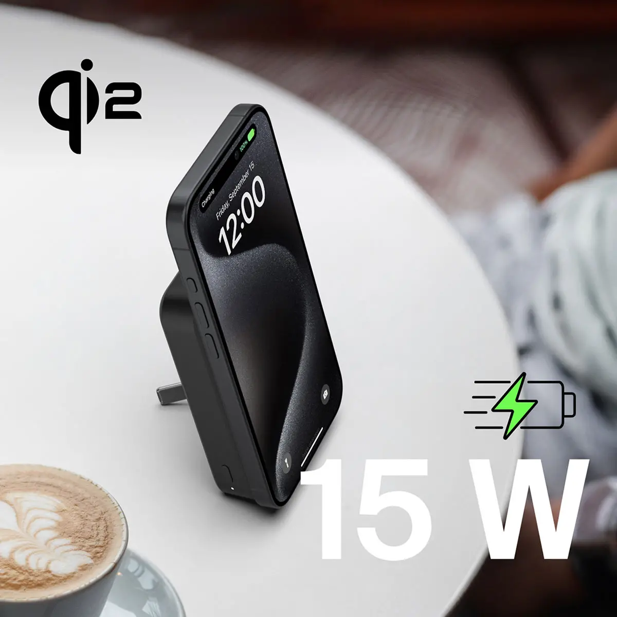 Powerbank Belkin BPD008BTBK BoostCharge Pro Magnetic 10000mAh,15W Qi2, MagSafe Czarny
