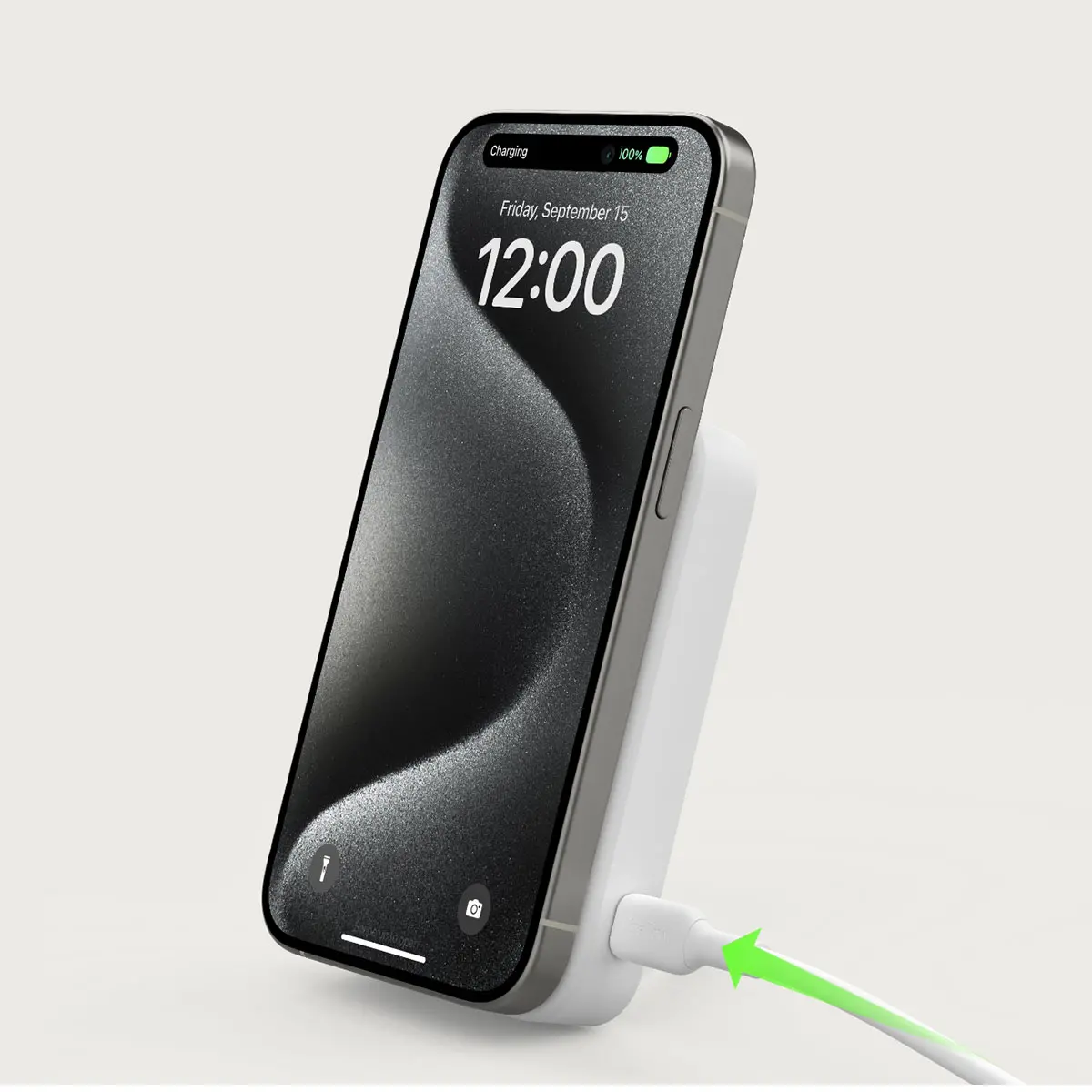 Powerbank Belkin BPD008BTWH BoostCharge Pro Magnetic 10000mAh,15W Qi2, MagSafe Biały