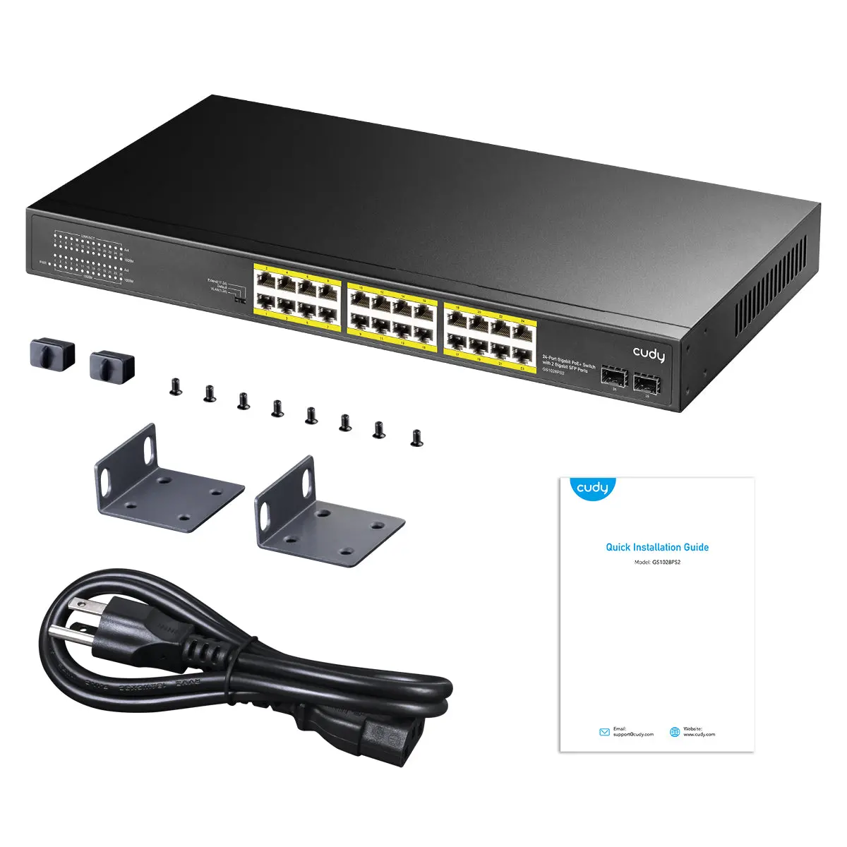 Switch Cudy GS1028PS2 Czarny
