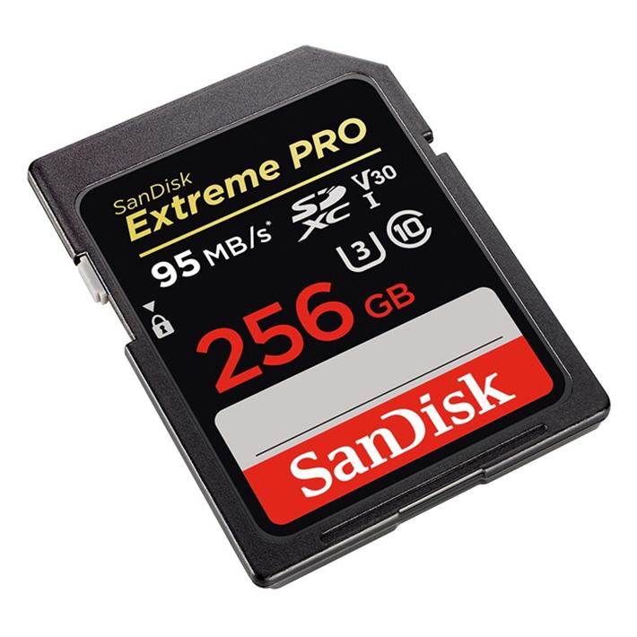 SanDisk Extreme Pro SDXC Class 10 U3/UHS-I 256GB