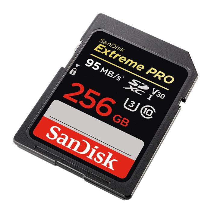 SanDisk Extreme Pro SDXC Class 10 U3/UHS-I 256GB