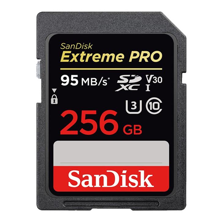 SanDisk Extreme Pro SDXC Class 10 U3/UHS-I 256GB
