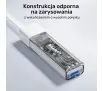 Hub USB Unitek dwukierunkowy USB C/USB A 5Gbps 4x USB A biały