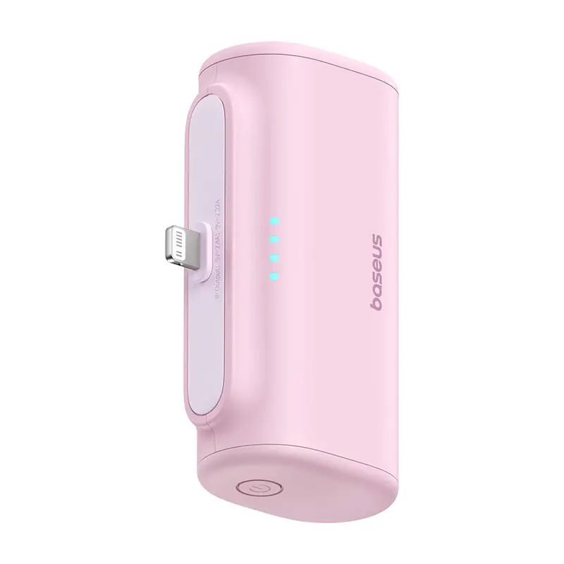 Powerbank Baseus Compact IP 5000mAh 20W Lightning Różowy