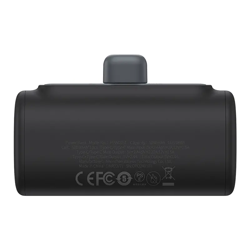 Powerbank Baseus Compact IP 5000mAh 20W Lightning Czarny