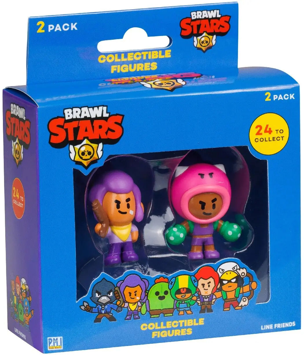 Figurka PMI Kids World Brawl Stars - Shelly & Rosa BRW2015B