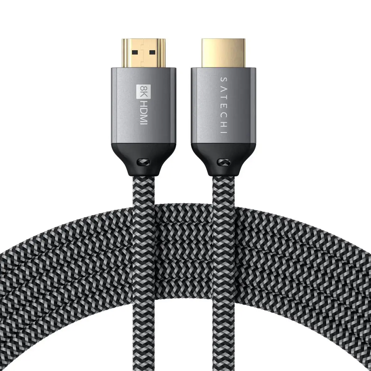 Kabel HDMI Satechi SATST8KHC2MM HDMI 2.1 8K 60Hz / 4K 120Hz 2m Szary
