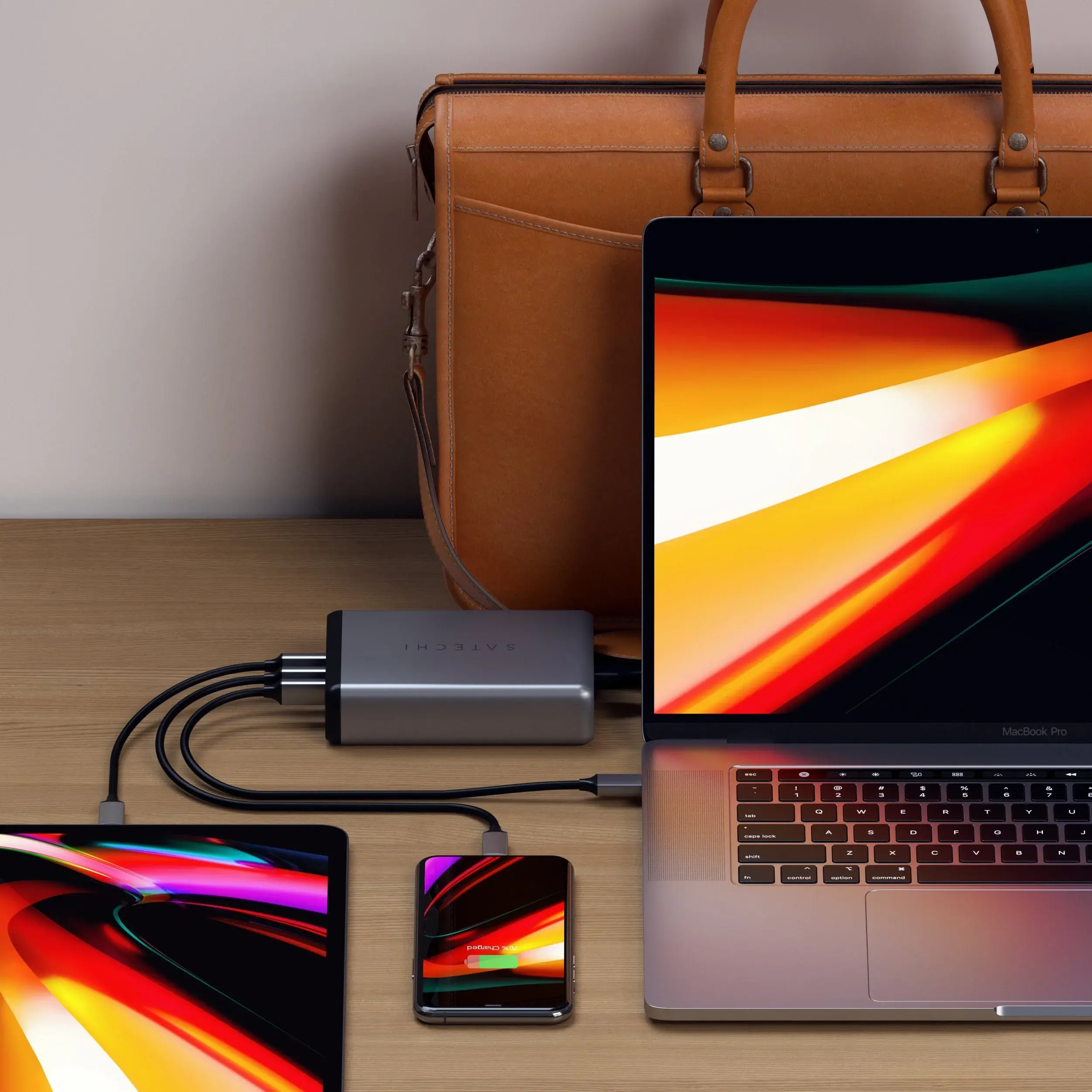 Zasilacz do laptopa Satechi Pro USB-C PD Desktop Charger 108W
