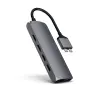 Hub USB Satechi ST-TCDMMAM Type-C Dual Multimedia Adapter Szary