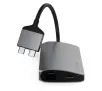 Hub USB Satechi ST-TCDMMAM Type-C Dual Multimedia Adapter Szary