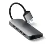 Hub USB Satechi ST-TCDMMAM Type-C Dual Multimedia Adapter Szary