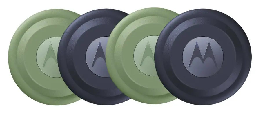 Lokalizator Motorola Moto Tag 4szt Zielony/Niebieski