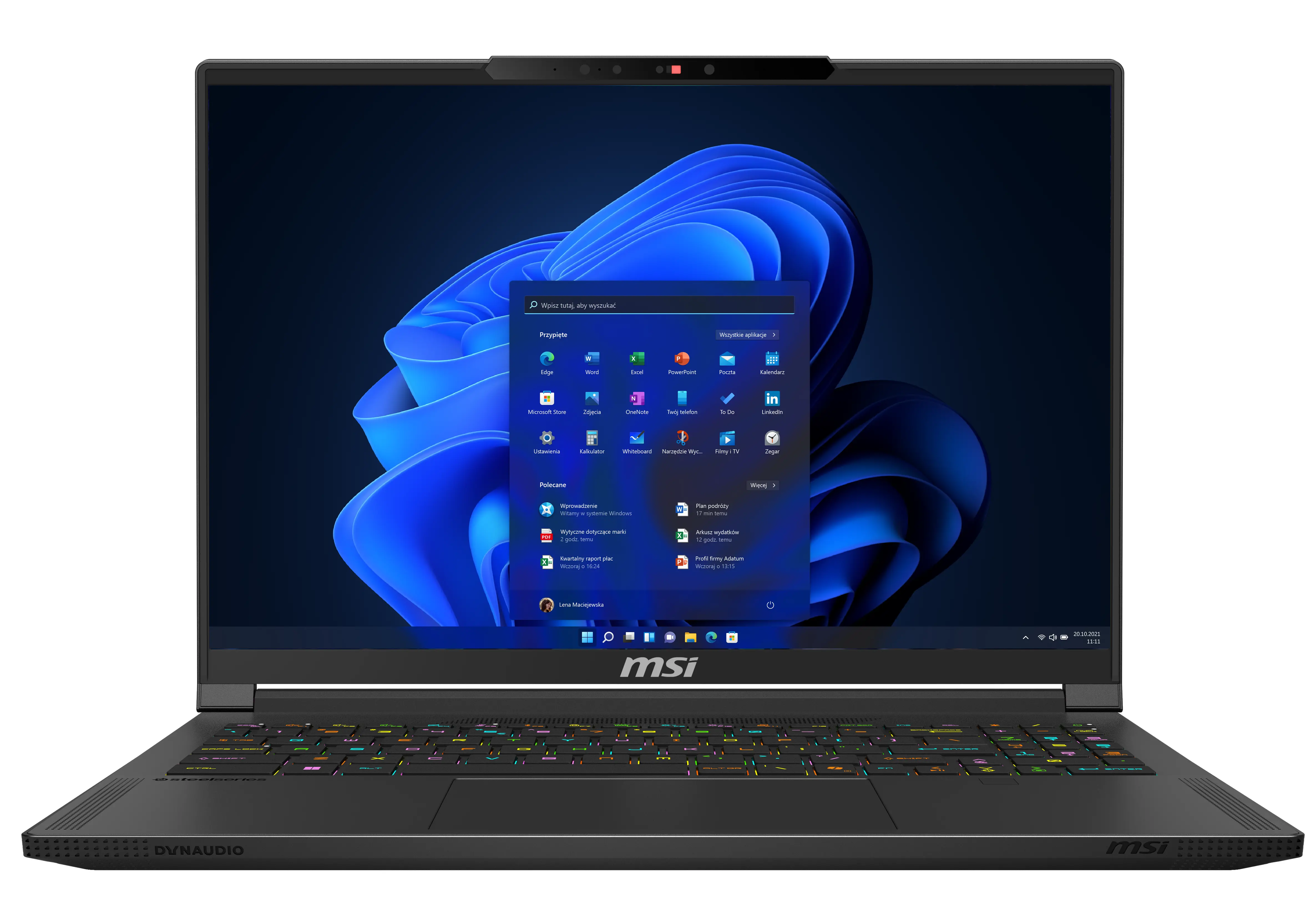 Laptop gamingowy MSI Stealth A16 AI+ A3HVFG-068PL Copilot+ PC 16" 240Hz Ryzen AI 9 365 32GB RAM 1TB Dysk SSD RTX4060 DLSS3 Win11 Czarny AI