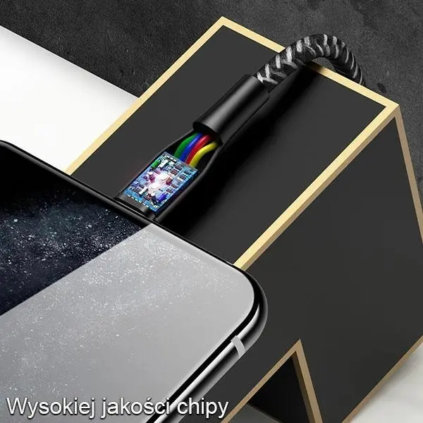 Kabel USAMS USB do Lightning 2A Fast Charge 2m Czerwony