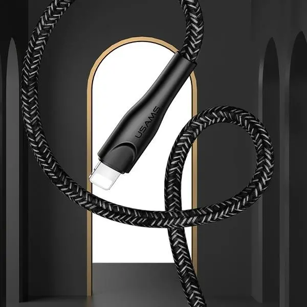 Kabel USAMS USB do Lightning 2A Fast Charge 2m Czerwony