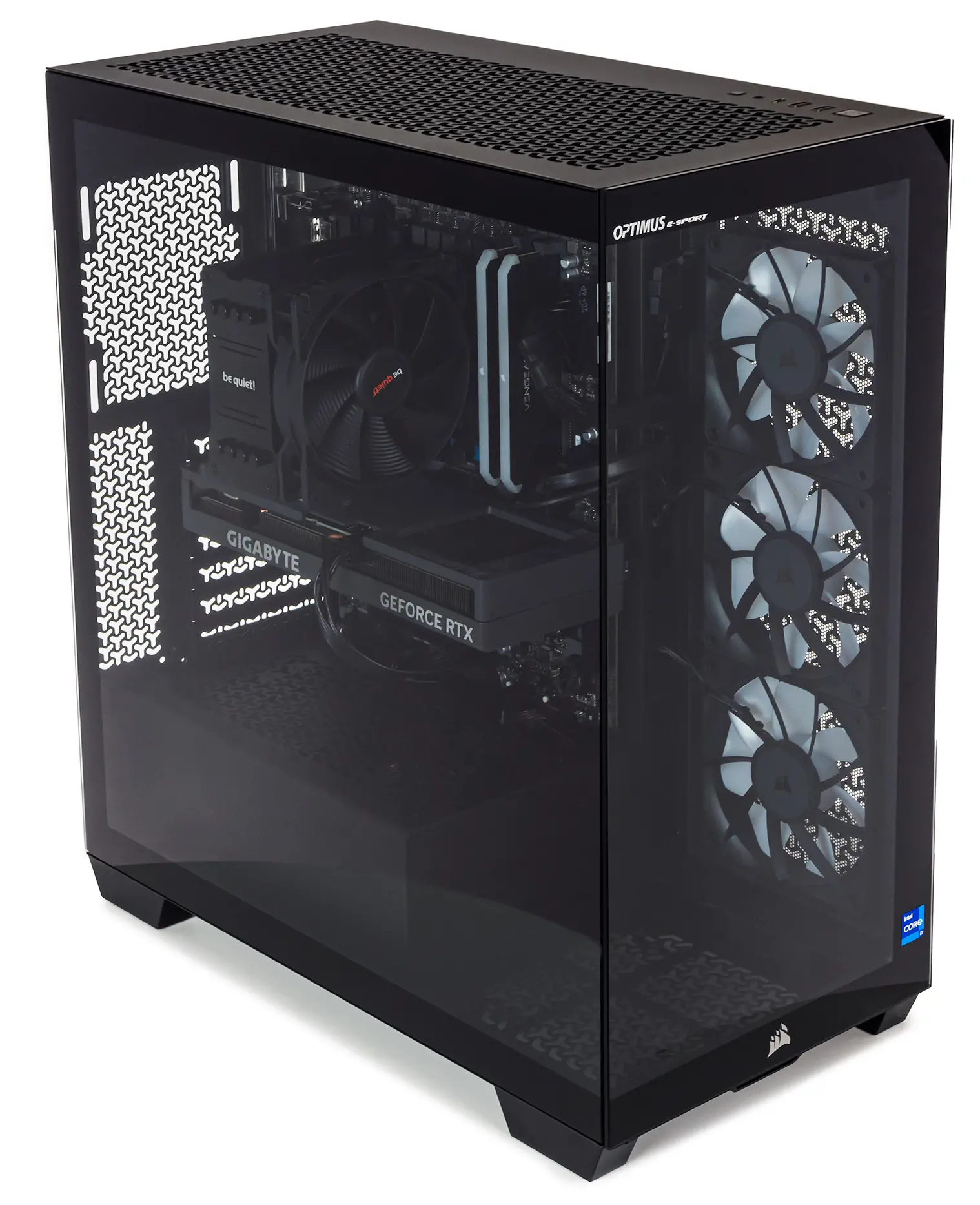 Komputer gamingowy Optimus E-Sport GB760T-CR15 i7-14700F 16GB RAM 1TB Dysk SSD RTX4060Ti Win11