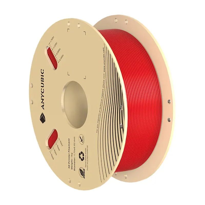 Filament Anycubic PLA 1,75mm 1kg Czerwony
