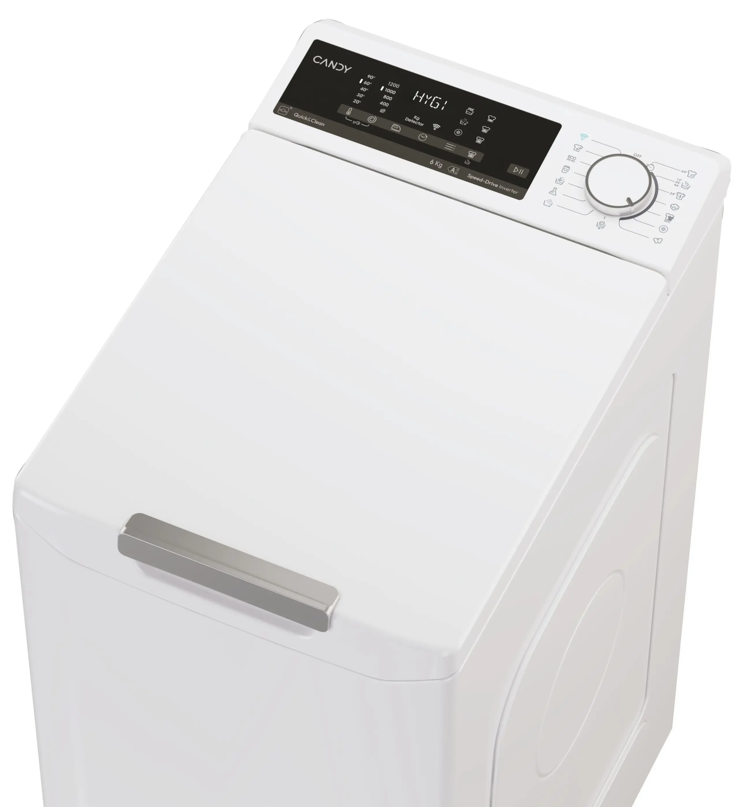 Pralka Candy ProWash 500 TCA264TM5-S 6kg 1200obr/min Zdalne sterowanie