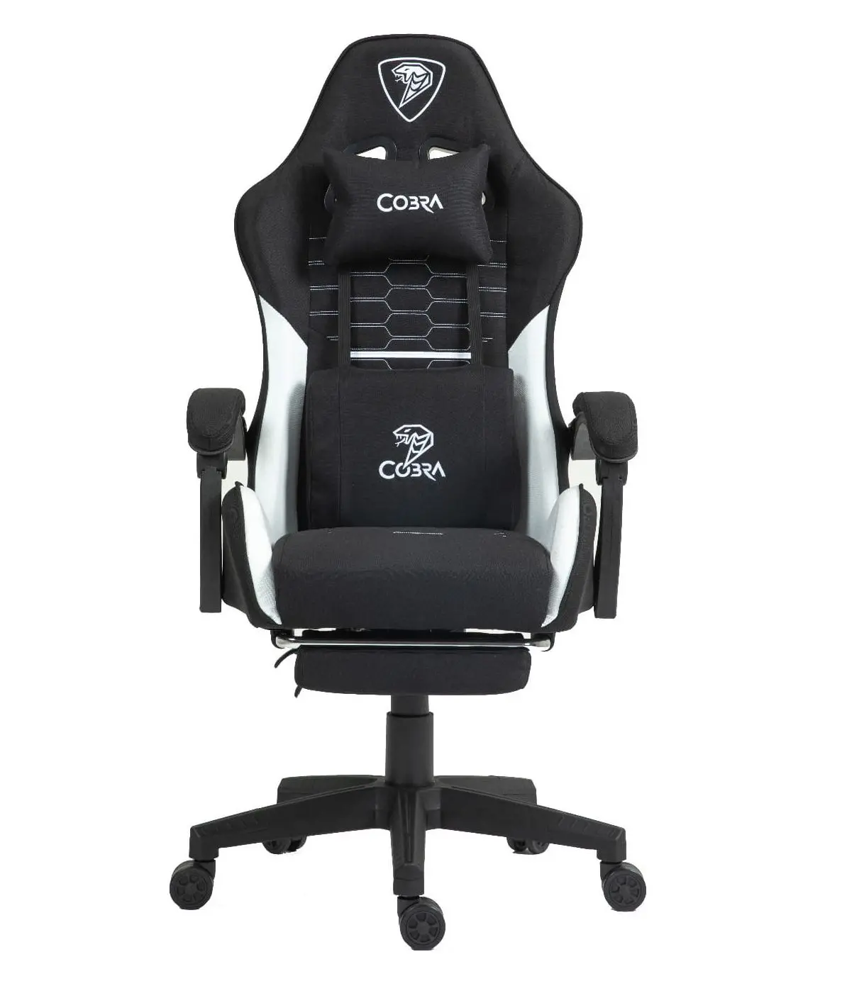 Fotel Cobra Player 5.0 CRF52 Gamingowy do 130kg Tkanina Czarny