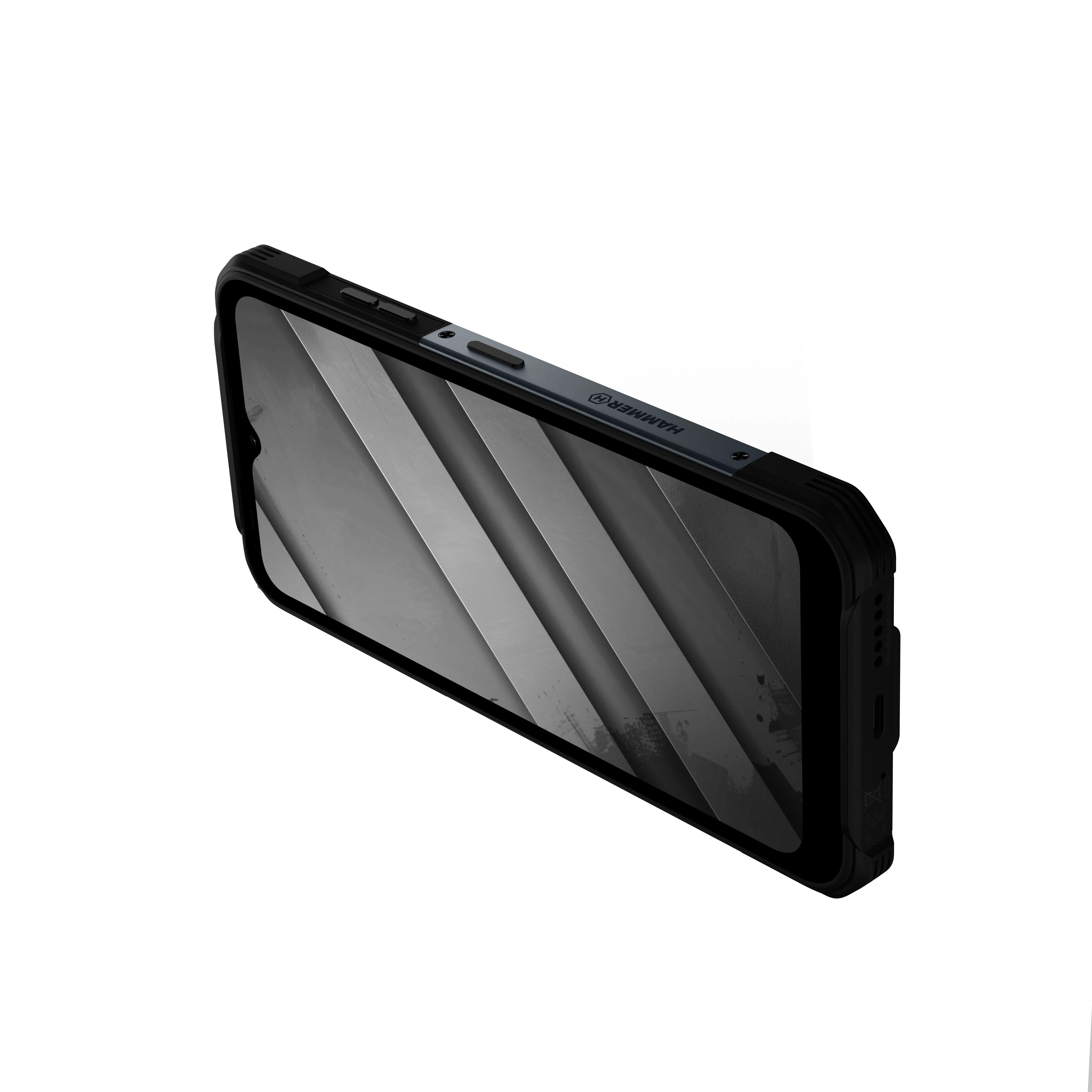 Smartfon myPhone Hammer Construction 2 5G 6/128G 6,58" 120Hz 50Mpix Srebrny