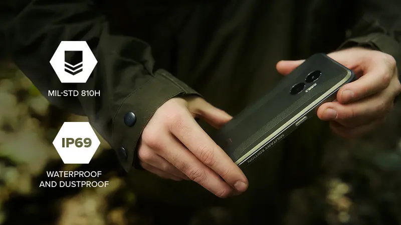 Smartfon myPhone HAMMER Blade V 5G 8/256GB 6,59" 120Hz 50Mpix Military Edition