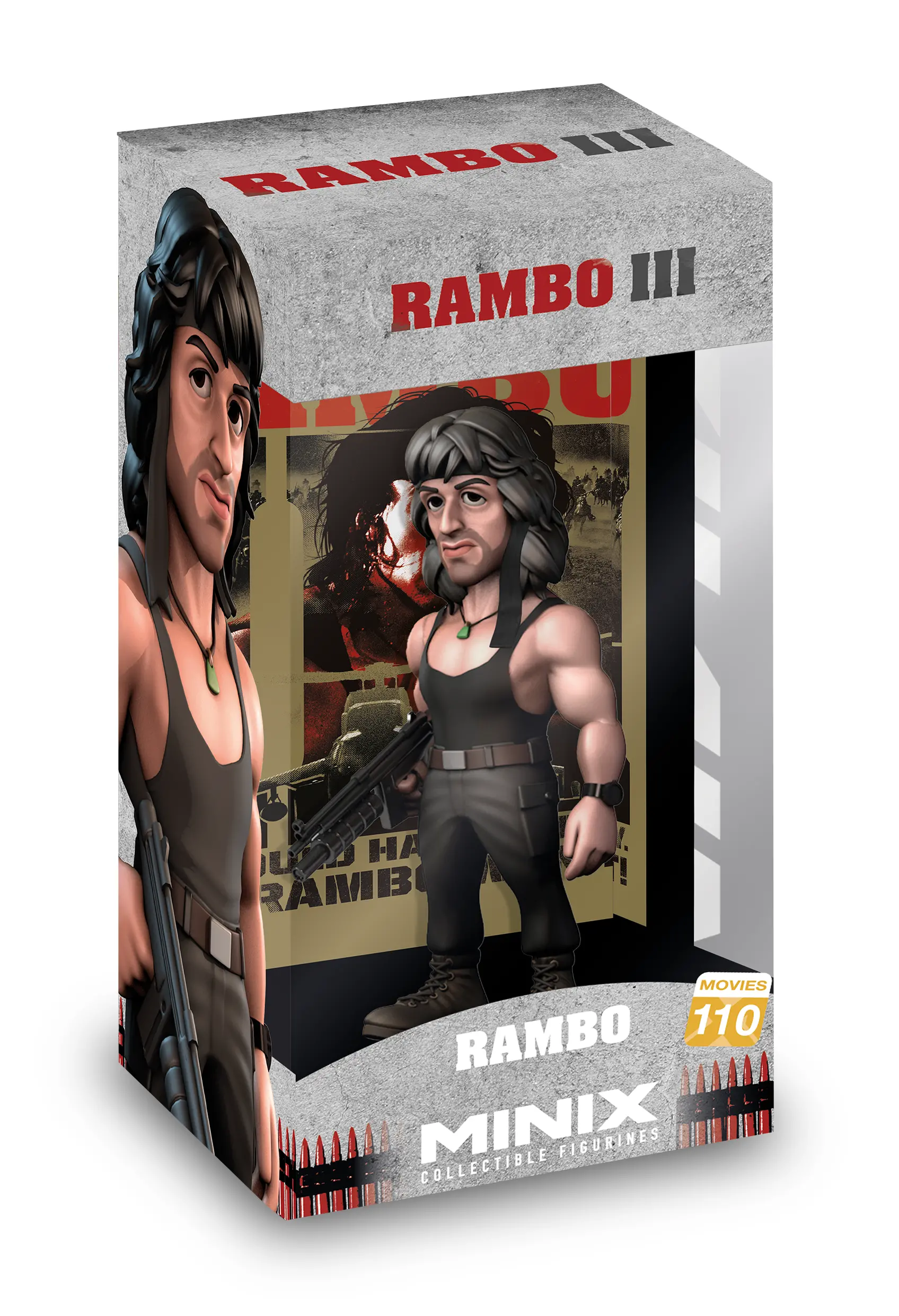 Figurka Minix Rambo John Rambo With Tshirt