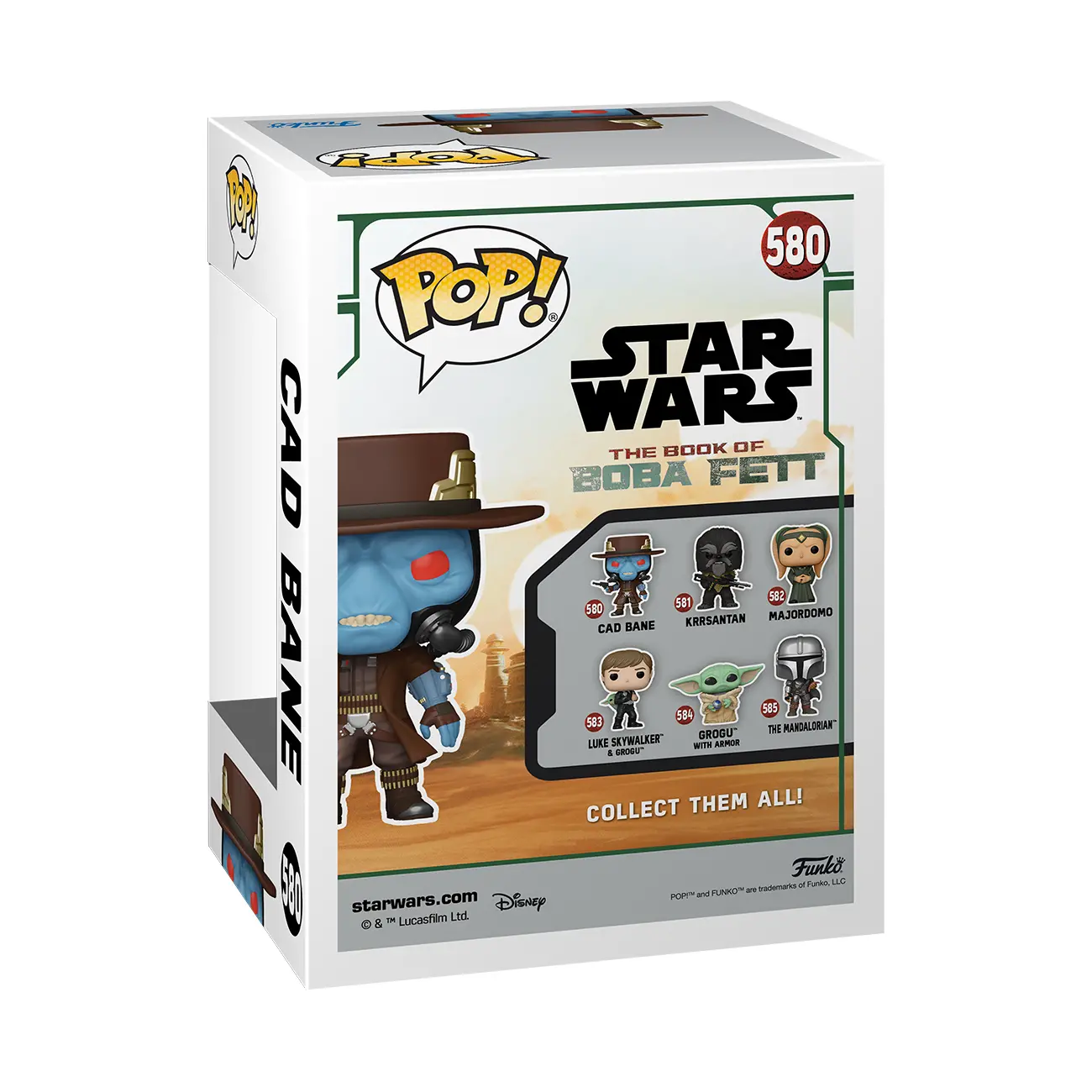 Figurka Funko Pop Star Wars BoBF Cad Bane