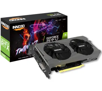 Karta graficzna Inno3D GeForce RTX 3050 Twin X2 6GB GDDR6 96bit DLSS