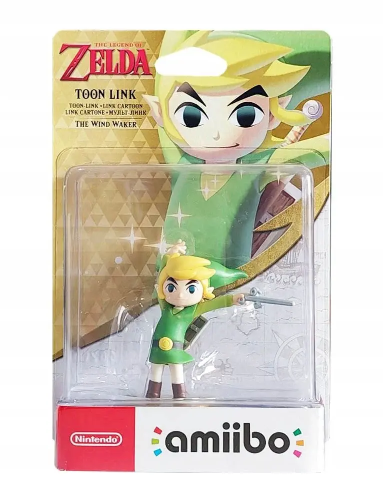Figurka Nintendo Amiibo The Legend of Zelda - Toon Link The Wind Waker