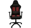 Fotel Corsair TC100 RELAXED Fabric Gamingowy do 120kg Tkanina Szaro-czerwony