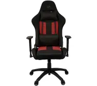 Corsair TC100 RELAXED Fabric Gamingowy do 120kg Tkanina Szaro-czerwony