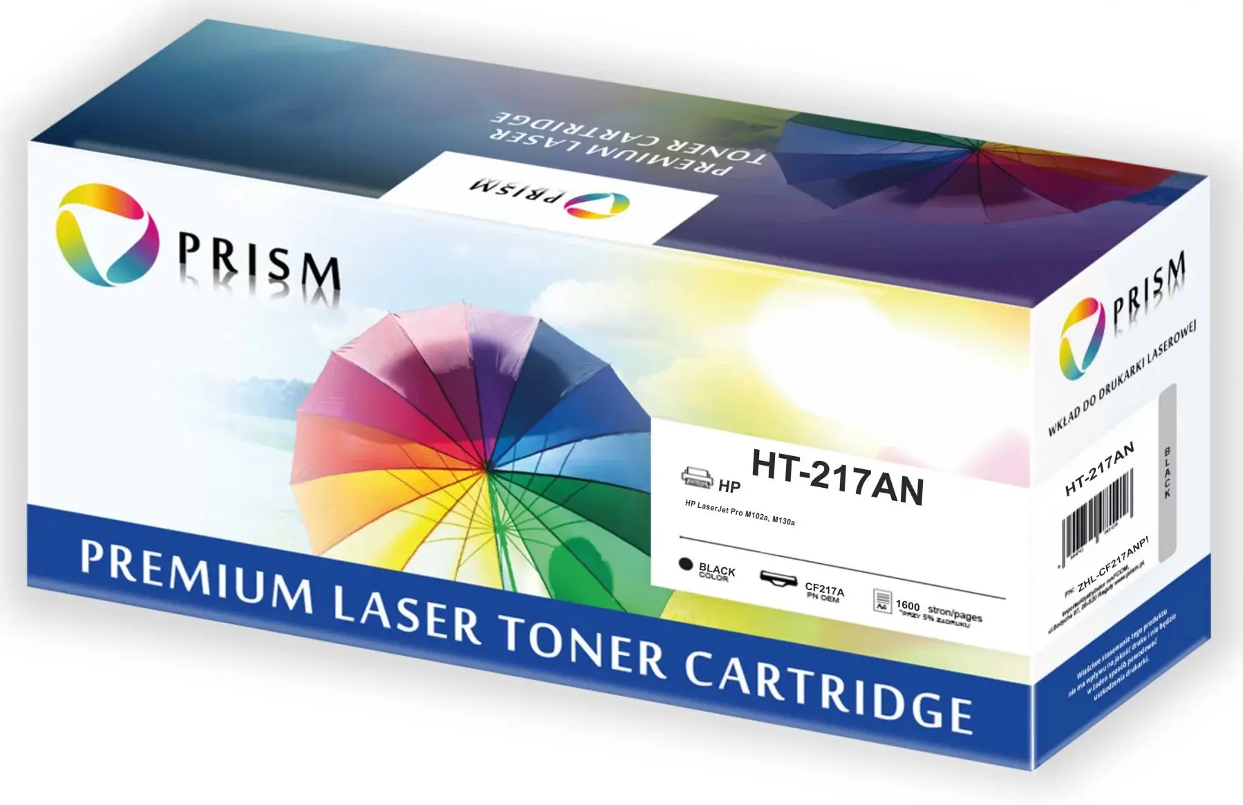 Toner Prism ZHL-CF217ANP (zamiennik 17A CF217A) Czarny