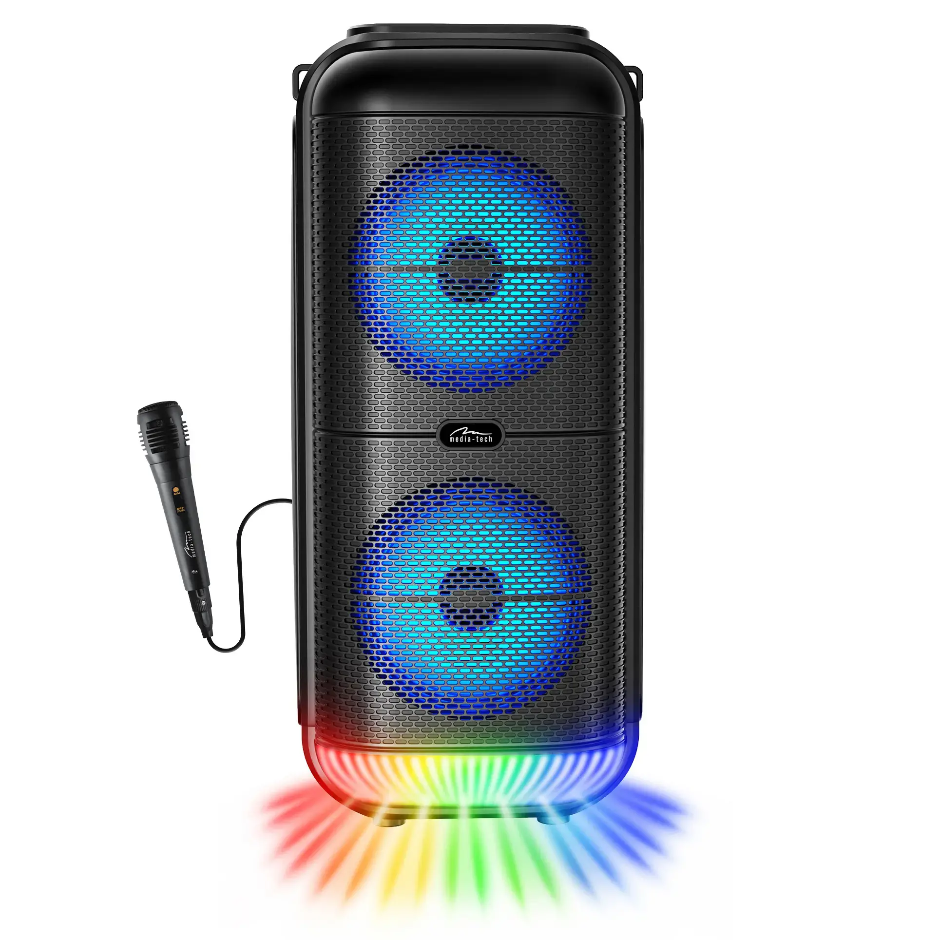 Media-Tech BT POWER AUDIO MT3183 50W Radio FM Mikrofon Karaoke Czarny