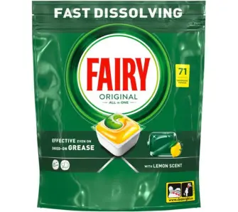 Kapsułki do zmywarki Fairy Original All In One Lemon 71szt.