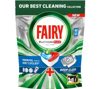 Kapsułki do zmywarki Fairy Platinum Plus All In One Fresh Herbal Breeze 40szt.