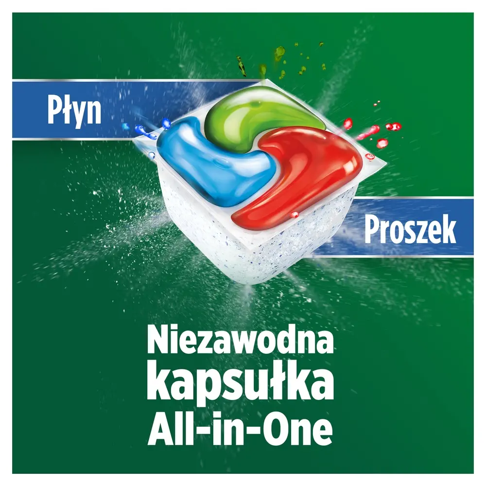 Kapsułki do zmywarki Fairy Platinum Plus All In One Fresh Herbal Breeze 40szt.
