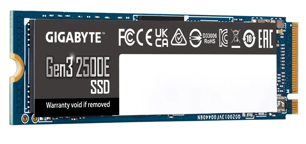 Dysk Gigabyte Gen3 2500E 1TB PCIe 3.0x4 NVMe
