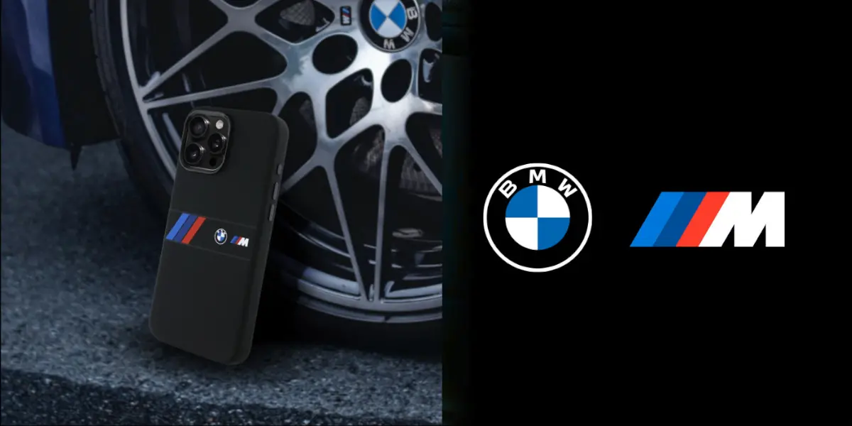 Etui BMW Silicone Middle Stripe MagSafe do iPhone 16 Pro Max Czarny