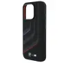 Etui BMW Silicone Turning Lines MagSafe do iPhone 16 Pro Czarny