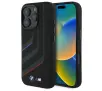 Etui BMW Silicone Turning Lines MagSafe do iPhone 16 Pro Czarny