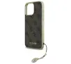 Etui Guess 4G Charms Collection do iPhone 16 Pro Max Brązowy