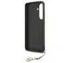 Etui Guess 4G Charms Collection do Samsung Galaxy S24 FE Brązowy