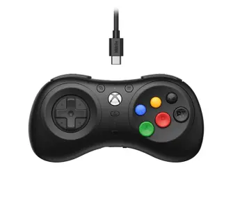 Pad 8BitDo M30 Wired do PC, Xbox Czarny