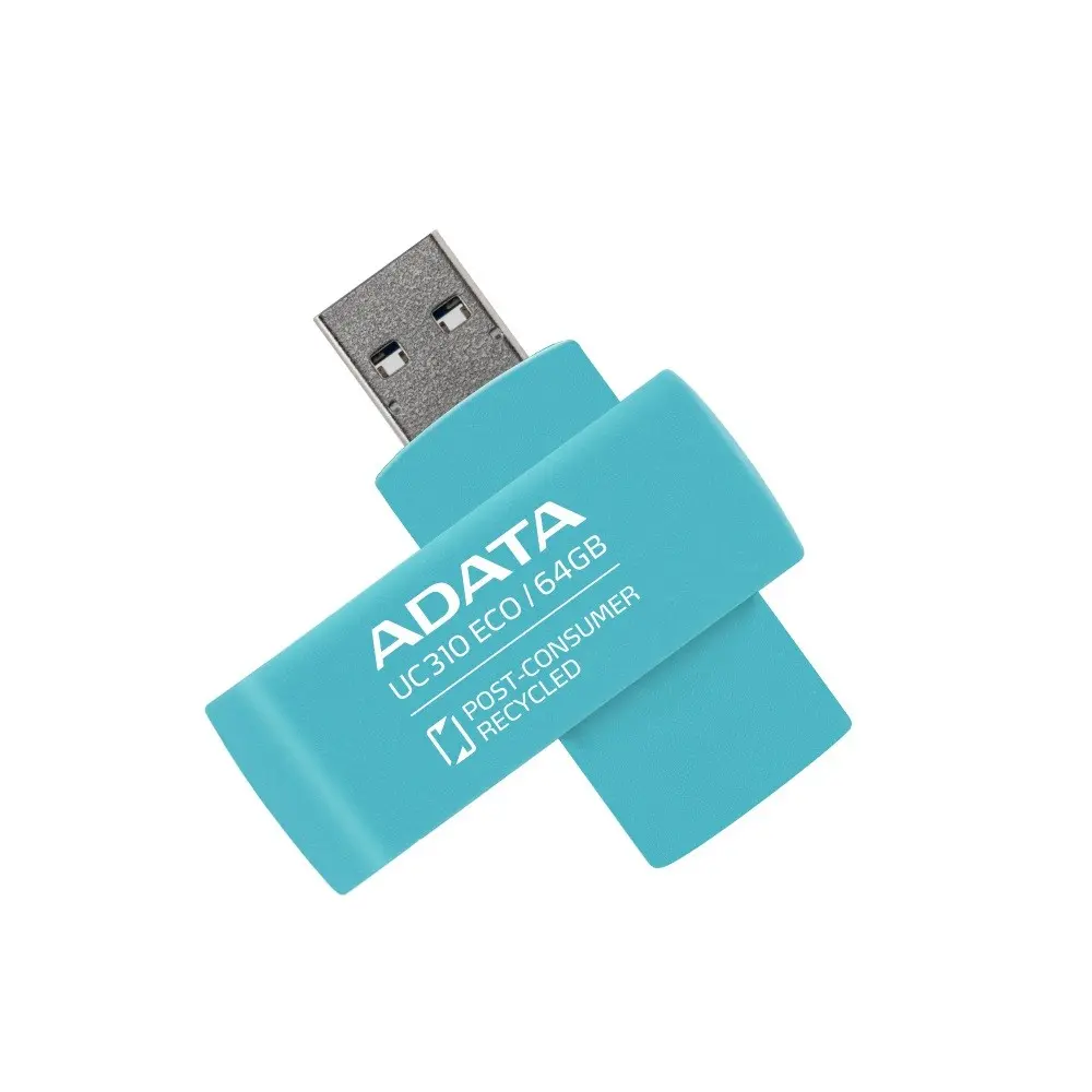 PenDrive Adata UC310 Eco 64GB USB 3.2 Zielony