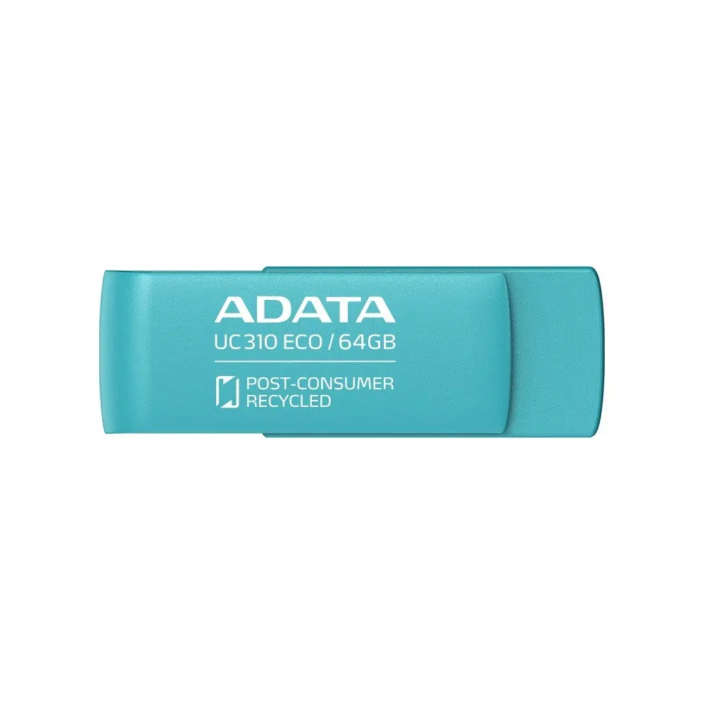 PenDrive Adata UC310 Eco 64GB USB 3.2 Zielony