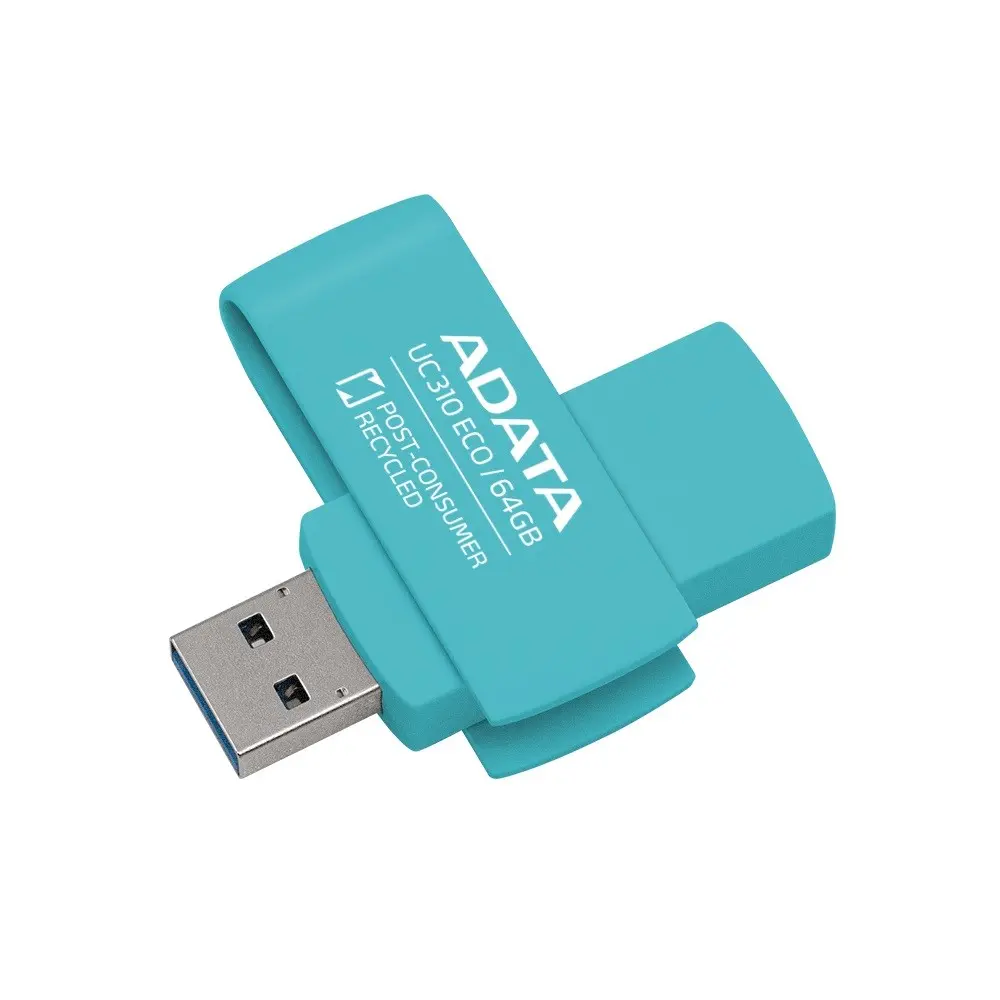 PenDrive Adata UC310 Eco 64GB USB 3.2 Zielony
