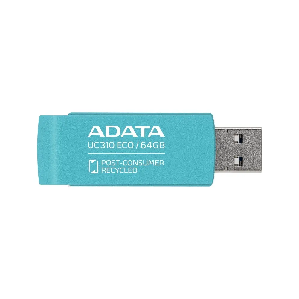 PenDrive Adata UC310 Eco 64GB USB 3.2 Zielony