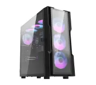 Darkflash DK431 Glass RGB Czarny