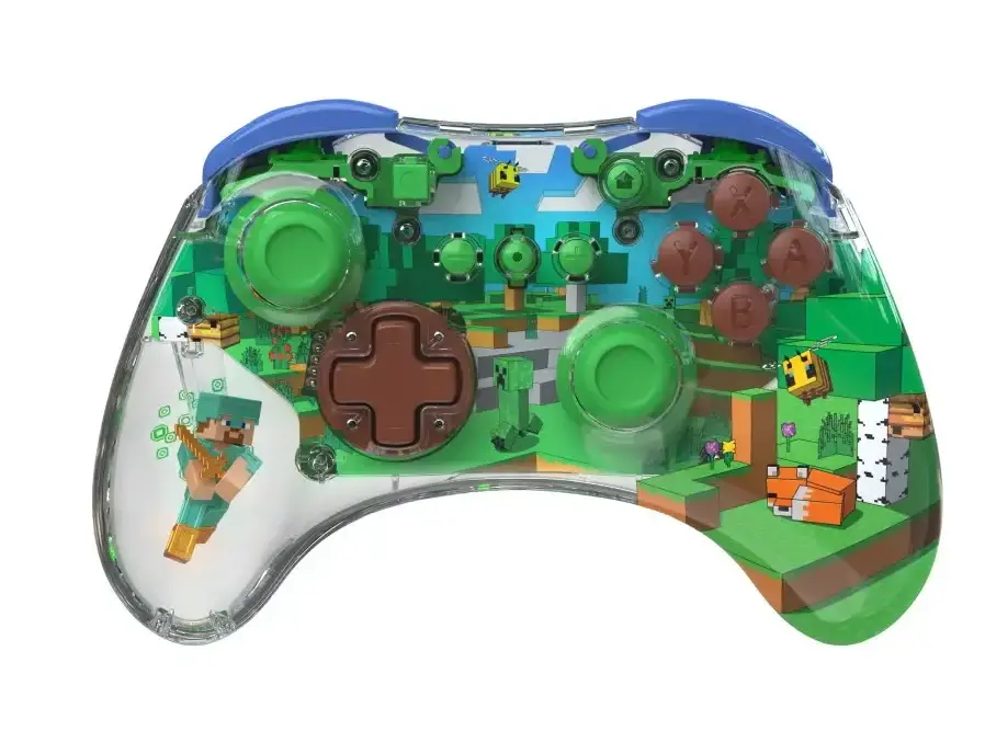 Pad PDP REALMz Minecraft Steve Forest Biome do do Nintendo Switch Bezprzewodowy