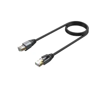 Kabel sieciowy Unitek C18149AGY03-3M RJ-45 LAN Patchcord cat.8 S/FTP 3m Czarny